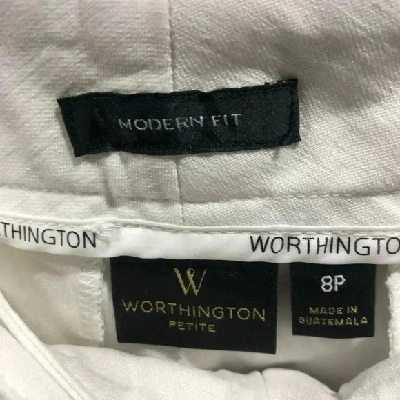 Worthington Modern fit, relax through hip & thigh,slash hip pockets trouser leg - Picture 3 of 9